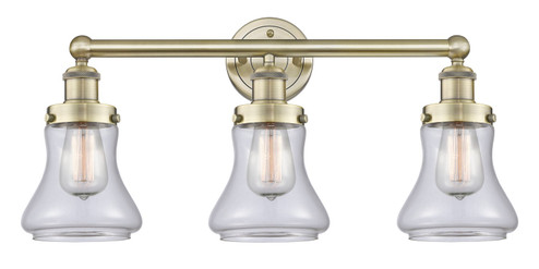 Edison Three Light Bath Vanity in Antique Brass (405|6163WABG192)