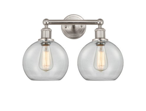 Edison Two Light Bath Vanity in Satin Nickel (405|6162WSNG1228)