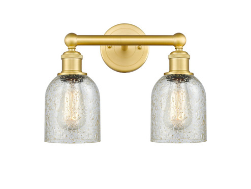 Edison Two Light Bath Vanity in Satin Gold (405|6162WSGG259)