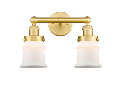 Edison Two Light Bath Vanity in Satin Gold (405|6162WSGG181S)