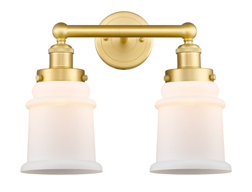 Edison Two Light Bath Vanity in Satin Gold (405|6162WSGG181)