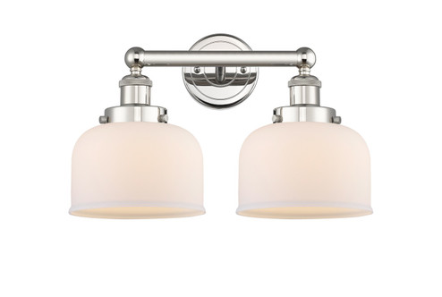 Edison Two Light Bath Vanity in Polished Nickel (405|6162WPNG71)