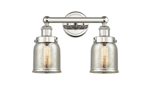 Edison Two Light Bath Vanity in Polished Nickel (405|6162WPNG58)