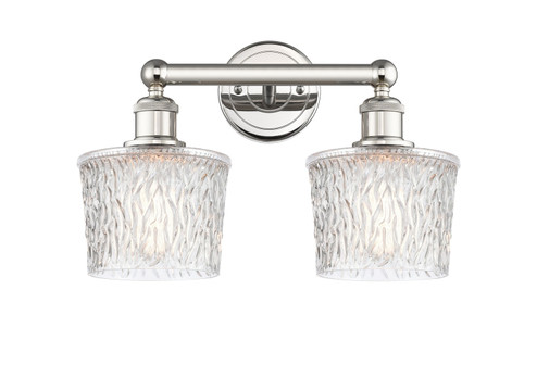 Edison Two Light Bath Vanity in Polished Nickel (405|6162WPNG402)