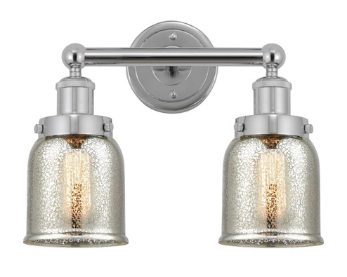 Edison Two Light Bath Vanity in Polished Chrome (405|6162WPCG513)