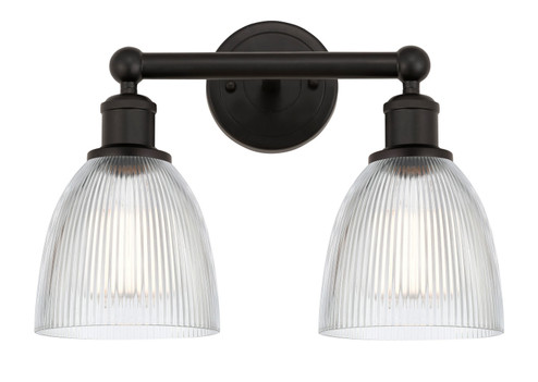 Edison Two Light Bath Vanity in Polished Chrome (405|6162WPCG381)
