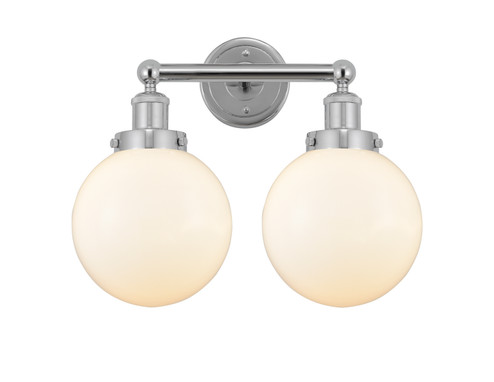 Edison Two Light Bath Vanity in Polished Chrome (405|6162WPCG2018)