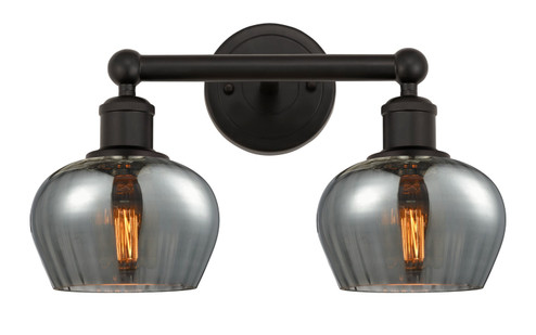 Edison Two Light Bath Vanity in Oil Rubbed Bronze (405|6162WOBG93)