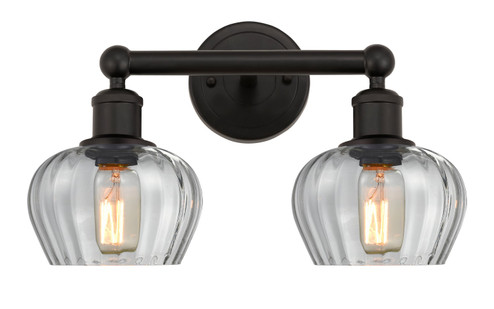 Edison Two Light Bath Vanity in Oil Rubbed Bronze (405|6162WOBG92)