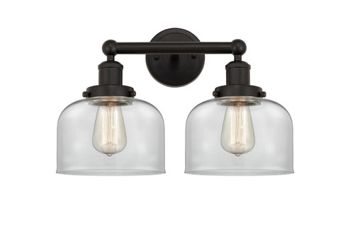 Edison Two Light Bath Vanity in Oil Rubbed Bronze (405|6162WOBG72)