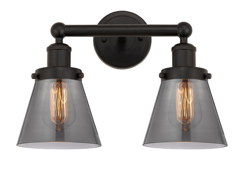 Edison Two Light Bath Vanity in Oil Rubbed Bronze (405|6162WOBG63)