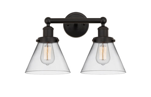 Edison Two Light Bath Vanity in Oil Rubbed Bronze (405|6162WOBG42)