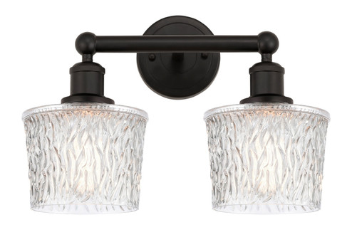 Edison Two Light Bath Vanity in Oil Rubbed Bronze (405|6162WOBG402)