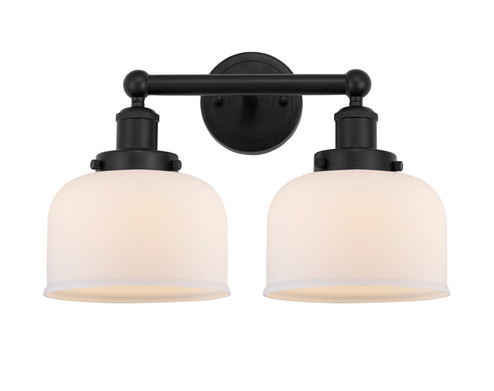 Edison Two Light Bath Vanity in Matte Black (405|6162WBKG71)