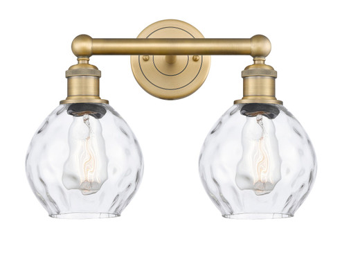 Edison Two Light Bath Vanity in Brushed Brass (405|6162WBBG362)