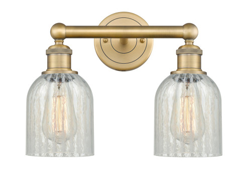 Edison Two Light Bath Vanity in Brushed Brass (405|6162WBBG2511)
