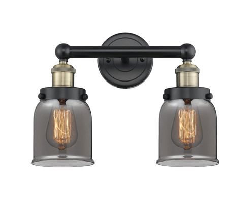 Edison Two Light Bath Vanity in Black Antique Brass (405|6162WBABG53)