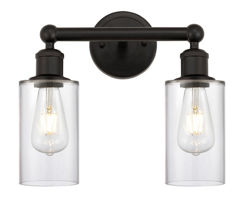 Edison Two Light Bath Vanity in Antique Brass (405|6162WABG804)