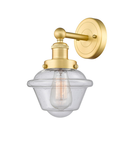 Edison One Light Wall Sconce in Satin Gold (405|6161WSGG534)