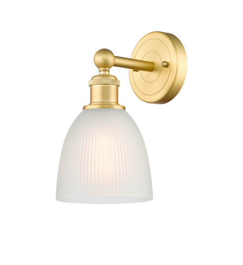 Edison One Light Wall Sconce in Satin Gold (405|6161WSGG381)