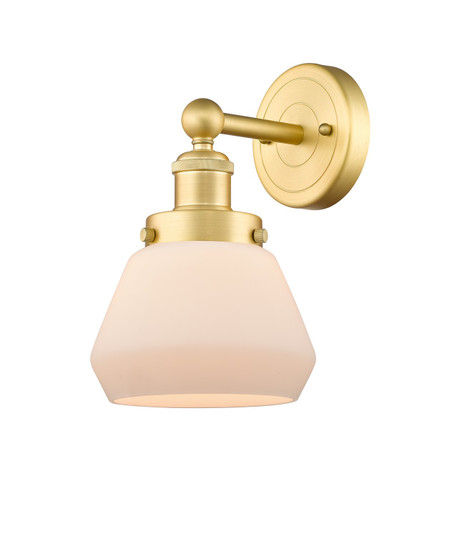 Edison One Light Wall Sconce in Satin Gold (405|6161WSGG171)