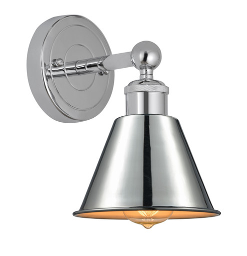 Ballston One Light Wall Sconce in Polished Chrome (405|6161WPCM8PC)