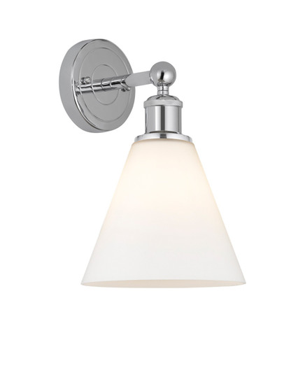 Downtown Urban One Light Wall Sconce in Polished Chrome (405|6161WPCGBC81)