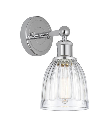Edison One Light Wall Sconce in Polished Chrome (405|6161WPCG442)