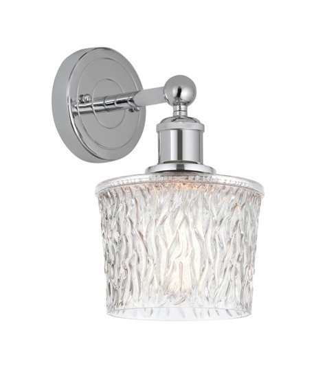 Edison One Light Wall Sconce in Polished Chrome (405|6161WPCG402)