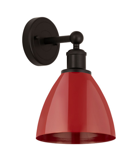 Edison One Light Wall Sconce in Oil Rubbed Bronze (405|6161WOBMBD75RD)