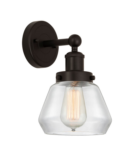 Edison One Light Wall Sconce in Oil Rubbed Bronze (405|6161WOBG172)