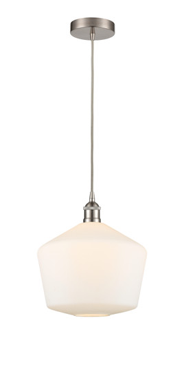 Edison One Light Mini Pendant in Brushed Satin Nickel (405|6161PSNG65112)