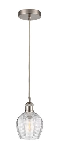 Edison LED Mini Pendant in Brushed Satin Nickel (405|6161PSNG4626LED)