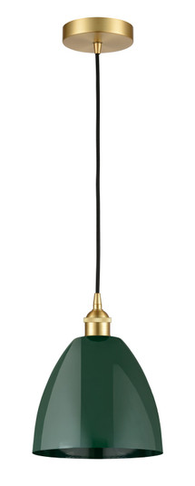 Edison One Light Mini Pendant in Satin Gold (405|6161PSGMBD9GR)