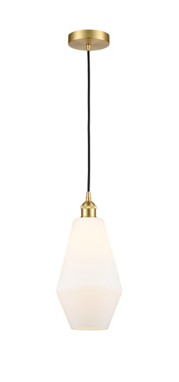 Edison One Light Mini Pendant in Satin Gold (405|6161PSGG6517)