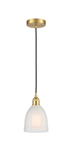 Edison One Light Mini Pendant in Satin Gold (405|6161PSGG441)