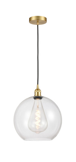 Edison One Light Mini Pendant in Satin Gold (405|6161PSGG12212)