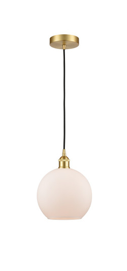 Edison One Light Mini Pendant in Satin Gold (405|6161PSGG1218)
