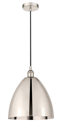 Edison LED Mini Pendant in Polished Nickel (405|6161PPNMBD12PNLED)