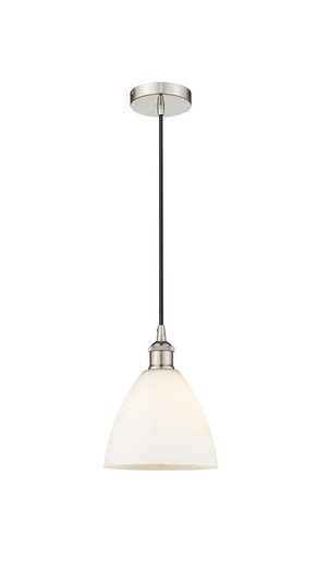 Edison One Light Mini Pendant in Polished Nickel (405|6161PPNGBD751)