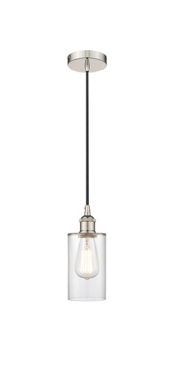 Edison One Light Mini Pendant in Polished Nickel (405|6161PPNG802)