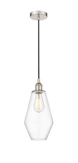 Edison One Light Mini Pendant in Polished Nickel (405|6161PPNG6527)