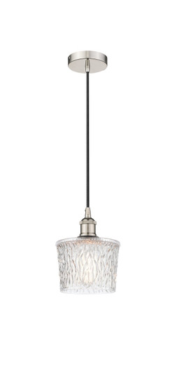 Edison One Light Mini Pendant in Polished Nickel (405|6161PPNG402)