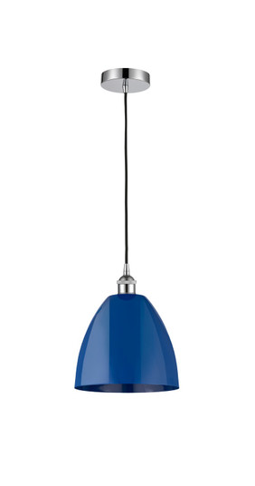 Edison One Light Mini Pendant in Polished Chrome (405|6161PPCMBD9BL)