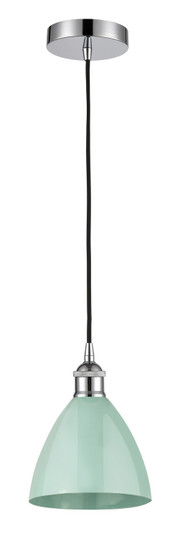 Edison One Light Mini Pendant in Polished Chrome (405|6161PPCMBD75SF)