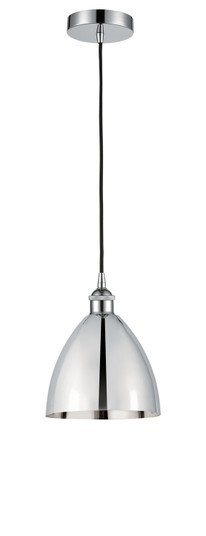 Edison One Light Mini Pendant in Polished Chrome (405|6161PPCMBD75PC)