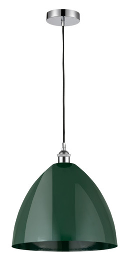Edison One Light Mini Pendant in Polished Chrome (405|6161PPCMBD16GR)