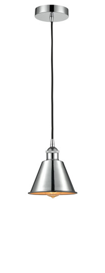 Edison One Light Mini Pendant in Polished Chrome (405|6161PPCM8PC)