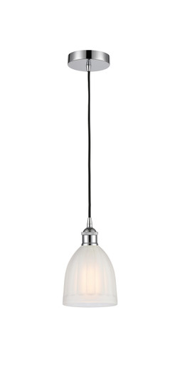 Edison One Light Mini Pendant in Polished Chrome (405|6161PPCG441)