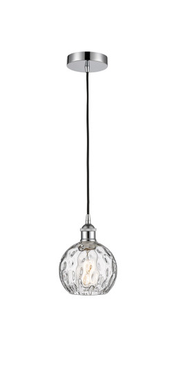 Edison One Light Mini Pendant in Polished Chrome (405|6161PPCG12156)
